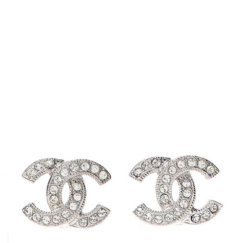 sterling silver chanel earrings|chanel earrings official site.